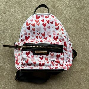Juicy Couture Heart Print Mini Backpack